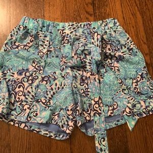 NWT LILLY PULITZER TIE FRONT SHORTS